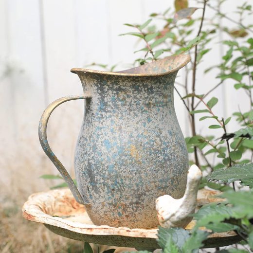 All Chic rustic metal vase for flowers Rustic Metal Vase for Flowers