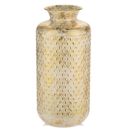 Briful tall metal flower vase Tall Metal Flower Vase