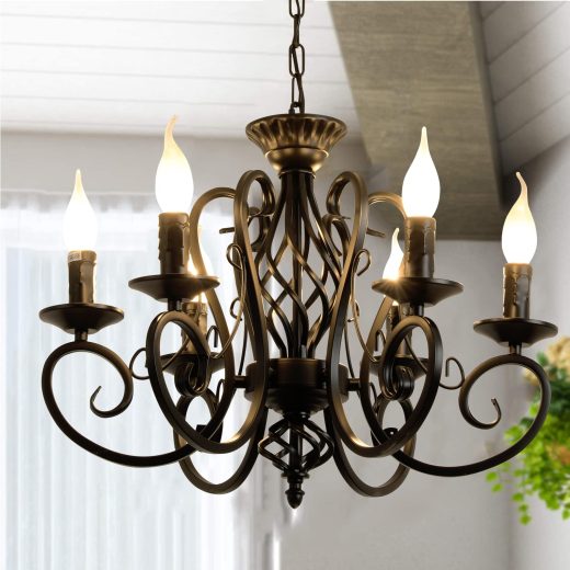 Ganeed antique style hanging chandelier Antique Style Hanging Chandelier