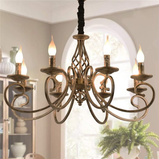 Ganeed vintage bronze chandelier Vintage Bronze Chandelier