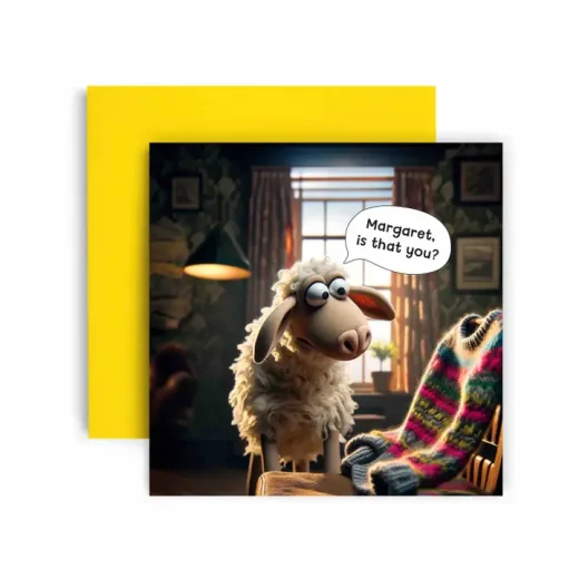 Huxters sheep versus sweater welsh card Sheep Versus Sweater Welsh Birthday Card