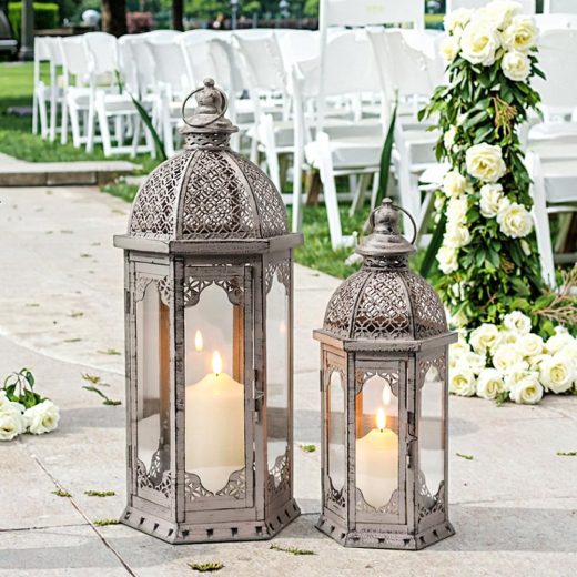 JHY DESIGN set of 2 decorative candle Set of 2 Decorative Candle Lanterns
