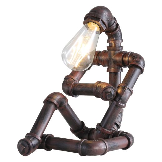 Steampunk Robot Table Lamp