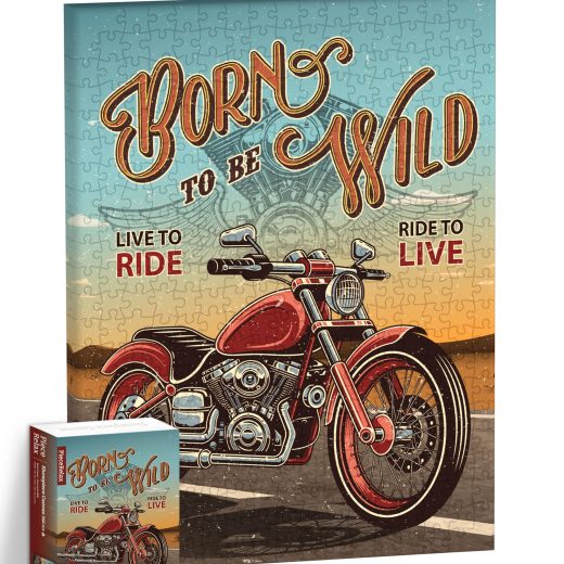 PieceRelax born to be wild canvas jigsaw Born to Be Wild Canvas Jigsaw Puzzle