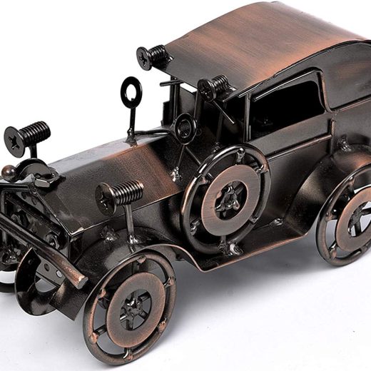 QBOSO bronze vintage car model Bronze Vintage Car Model