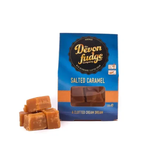 The Devon Fudge Company devon salted caramel Devon Salted Caramel Clotted Cream Fudge