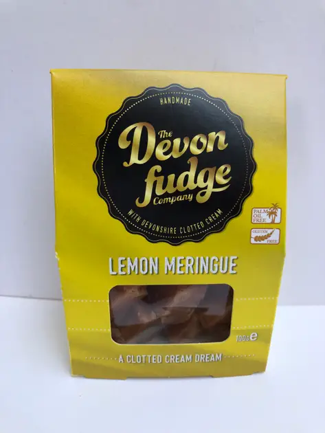 The Devon Fudge Company lemon meringue fudge Lemon Meringue Fudge Treat