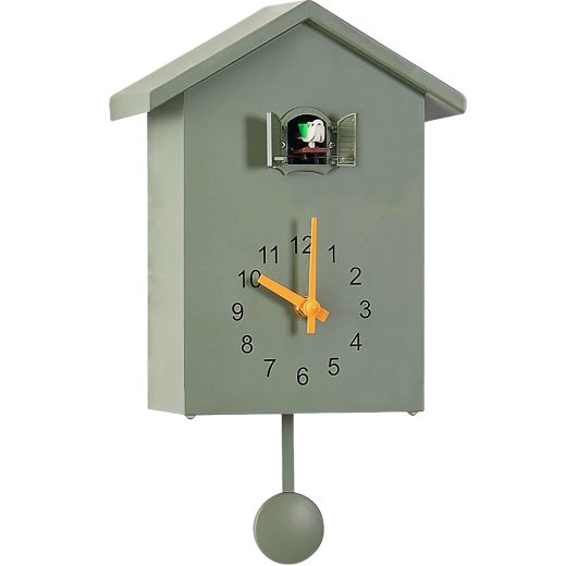Yeqqzq modern cuckoo wall clock with bird Modern Cuckoo Wall Clock with Bird Voices