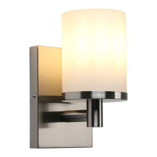 Yosoan White Glass Wall Sconce Light Fitting Yosoan white glass wall sconce light fitting