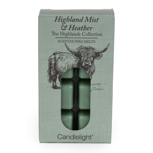 Candlelight Home 8 highland cow wax melts 8 Highland Cow Wax Melts Highland Mist