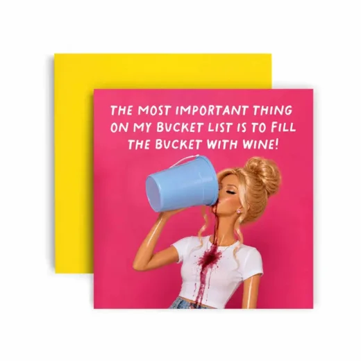 Funny Birthday Card for Wine Lovers Funny Birthday Card for Wine Lovers