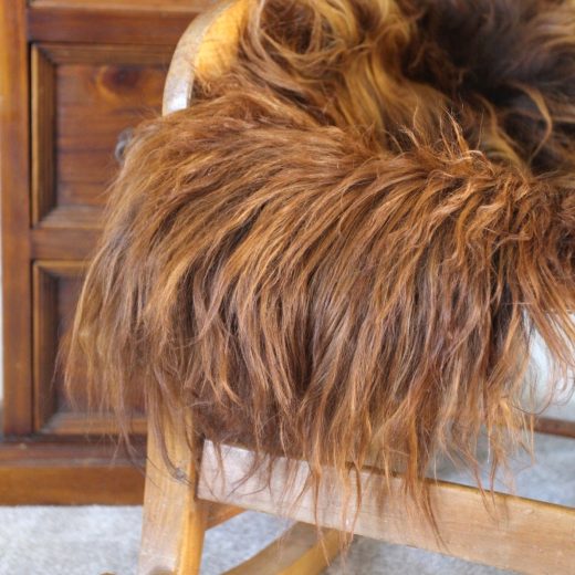 Icelandic Sheepskin in Chestnut Icelandic Sheepskin in Chestnut