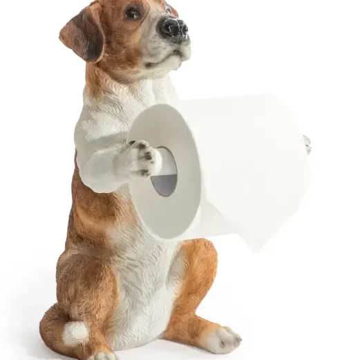 Helpful Hound Toilet Roll Holder u2013 McGowan & Rutherford Ltd Helpful hound toilet roll holder by McGowan & Rutherford Ltd