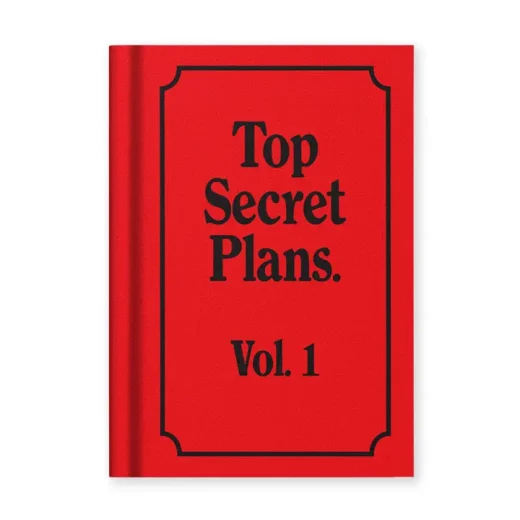 Ohh Deer secret plans a7 fabric hardback Ohh Deer secret plans a7 fabric hardback