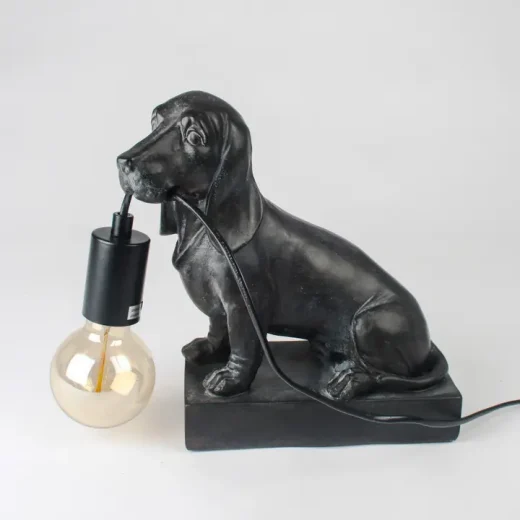 Dog Table Lamp with Dachshund Design u2013 Originals International Ltd Dog table lamp with dachshund design by Originals International Ltd