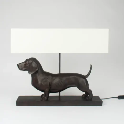 Sausage Dog / Dachshund Table Lamp