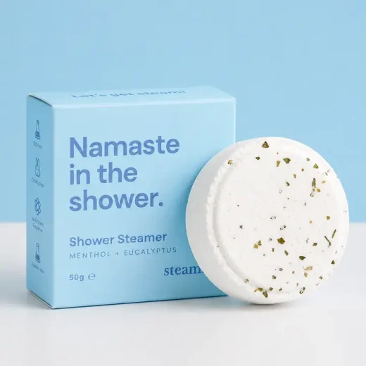 Menthol eucalyptus shower steamer by steami