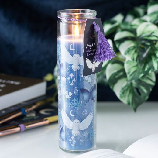 Something Different night owl lavender tube candle Night Owl Lavender Tube Candle