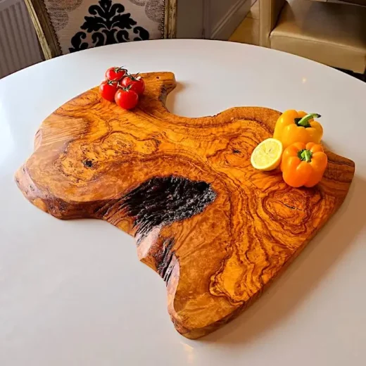 Olive Wood Rustic 60 Cm Cutting Board u2013 Oliveart Olive wood rustic 60 cm cutting board by Oliveart