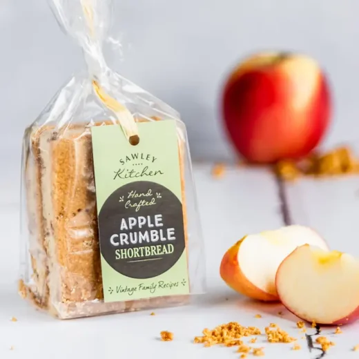 Apple Crumble Shortbread Biscuits u2013 Sawley Kitchen Apple crumble shortbread biscuits by Sawley Kitchen